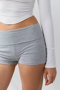Out From Under Bec Graphic Foldover Micro Short