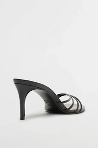 Schutz Inez Strappy Mule Heel
