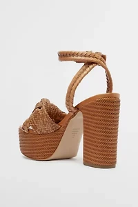 Schutz Khari Woven Platform Heel