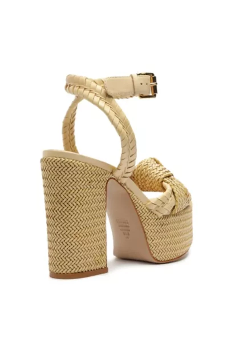 Schutz Khari Woven Platform Heel