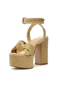 Schutz Khari Woven Platform Heel