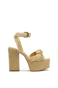 Schutz Khari Woven Platform Heel