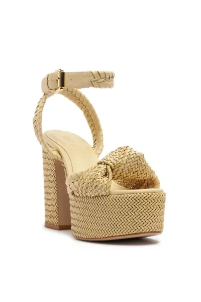 Schutz Khari Woven Platform Heel