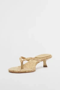 Schutz Carolyn Heeled Thong Sandal