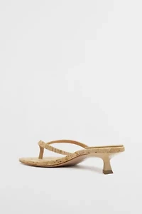 Schutz Carolyn Heeled Thong Sandal
