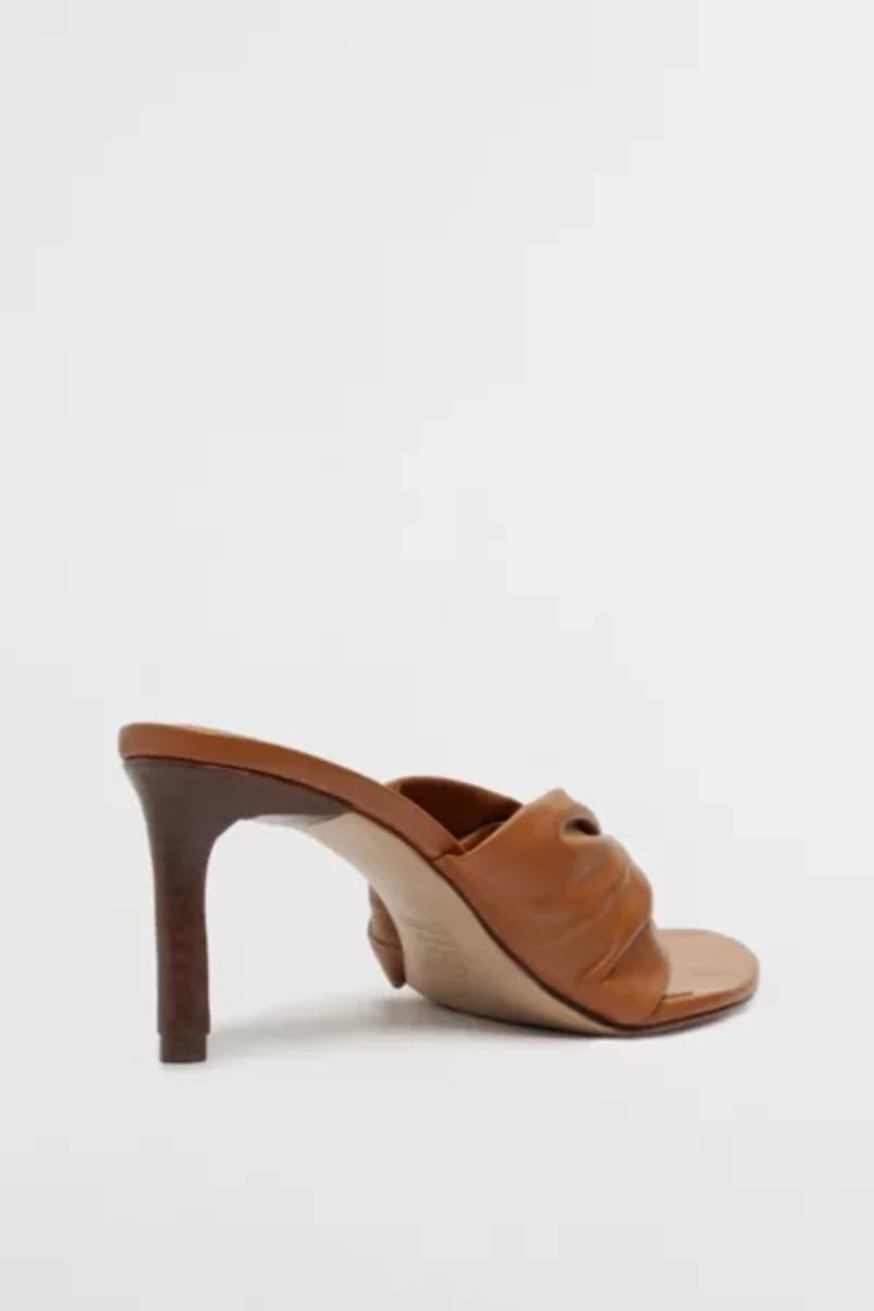 Schutz Lori Knotted Thong Mule Heel