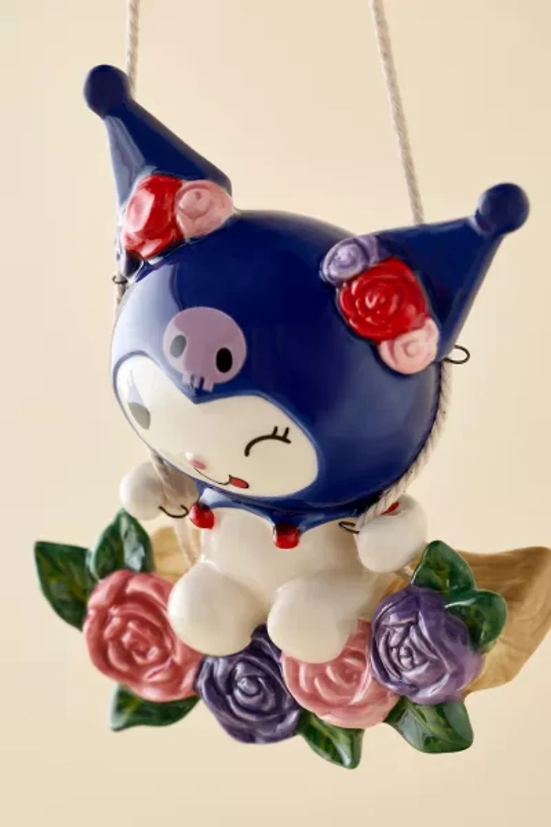 Sanrio Kuromi Hanging Garden Swing Sculpture
