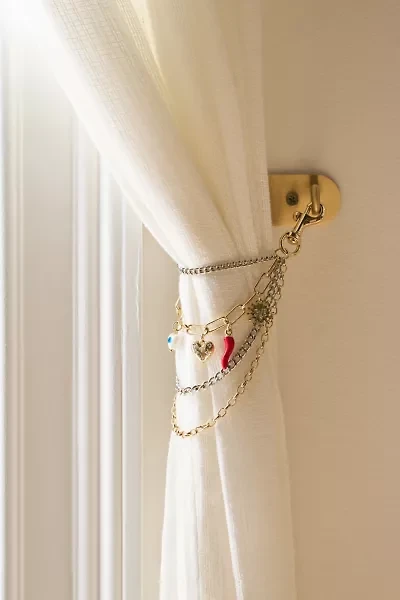 Mixed Charm Curtain Tie-Back