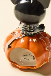 Sanrio Kuromi Skeleton Costume Ceramic Tealight Holder