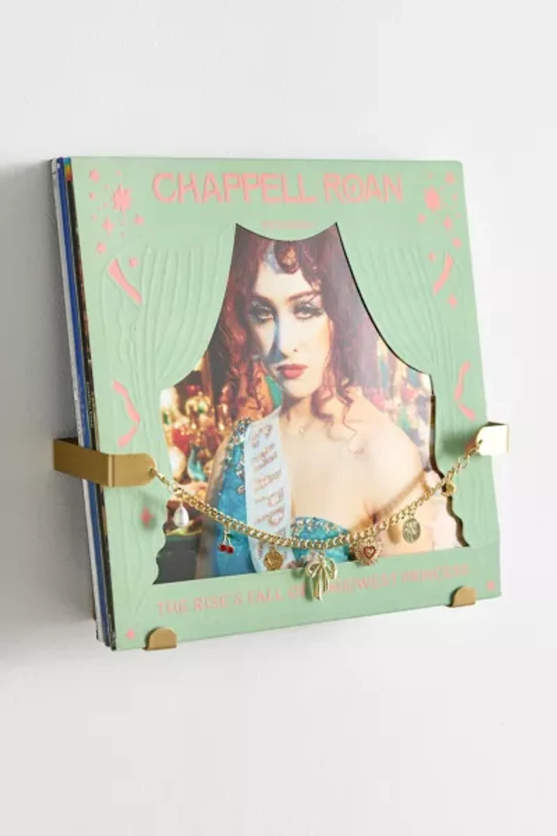 Mixed Charms Vinyl Record Holder