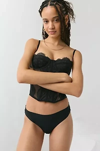 Out From Under Second Skin Fusion Lace Cheeky Undie