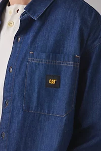 CAT Cropped Denim Shirt