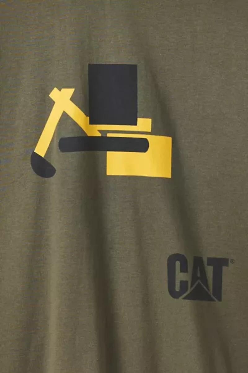 CAT Geo Excavator Graphic Tee