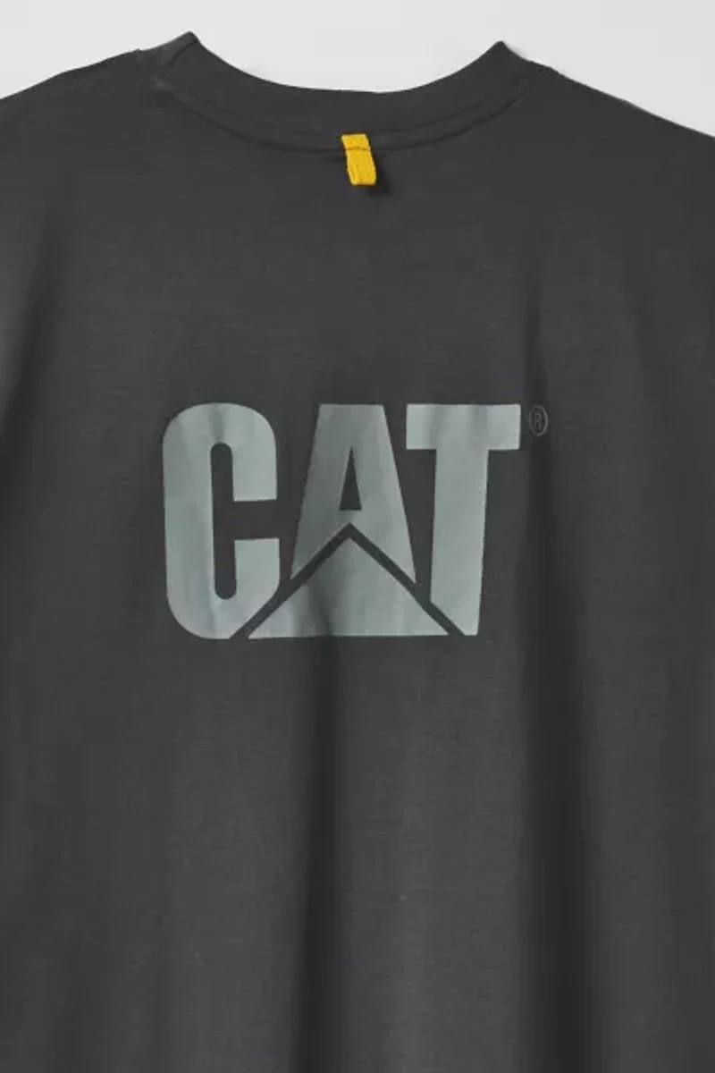 CAT Trademark Graphic Muscle Tee