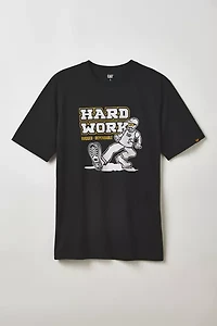 CAT Hard Work Graphic Tee
