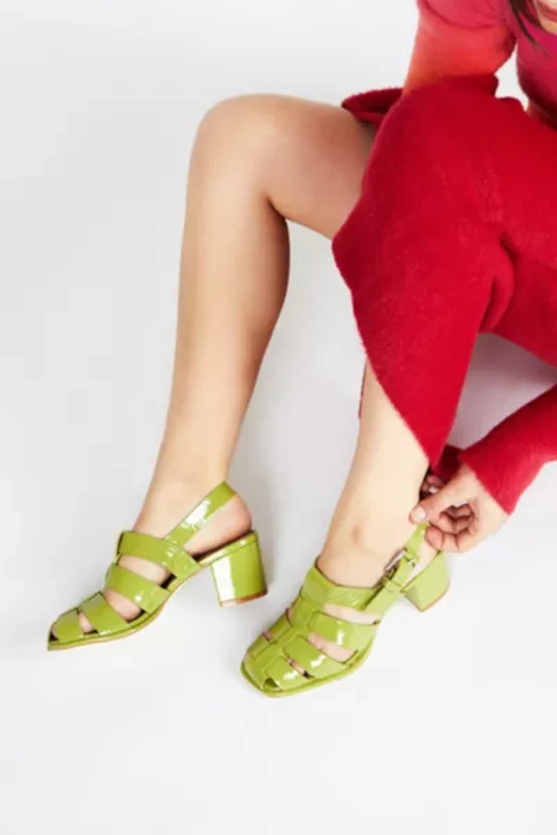 Intentionally Blank July Fisherman Sandal Heel