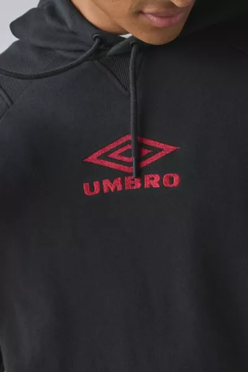 Umbro Iconic Logo Fleece Hoodie Sweatshirt