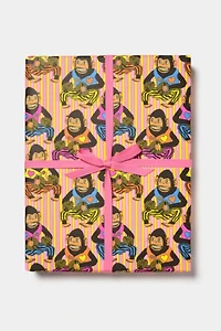 Red Cap Love You Weirdo Wrapping Paper