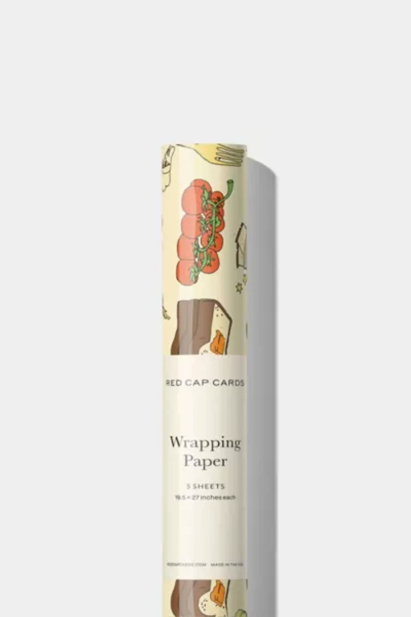 Red Cap Today's Special Wrapping Paper