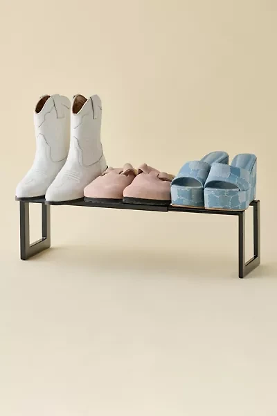 Mel Metal Expandable Shoe Rack