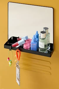 Rayna Magnetic Storage Rack Mirror