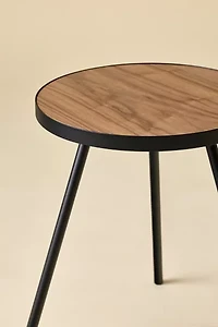 Violet Metal Tri-Leg Side Table