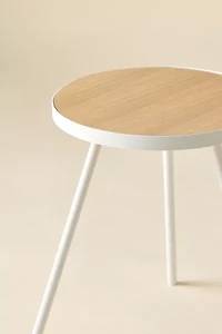 Violet Metal Tri-Leg Side Table