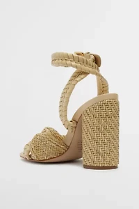Schutz Khari Woven Heeled Sandal