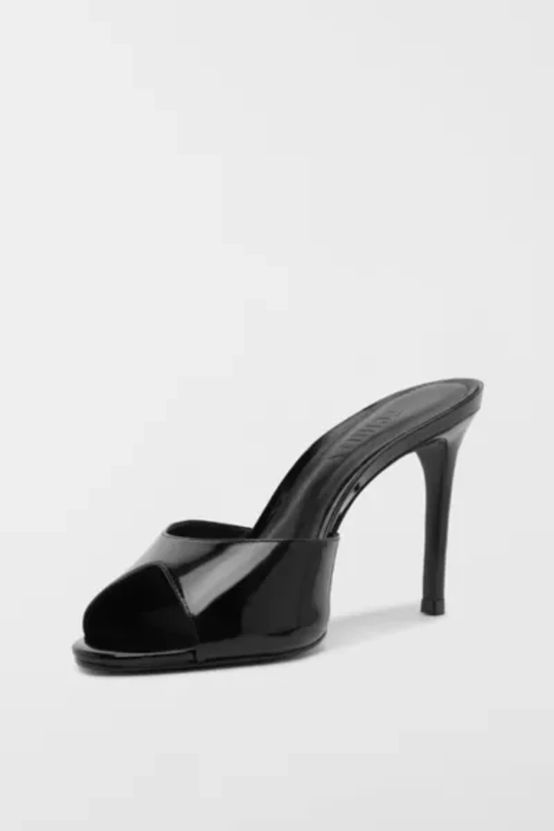 Schutz Cloe Patent Leather Mule Heel