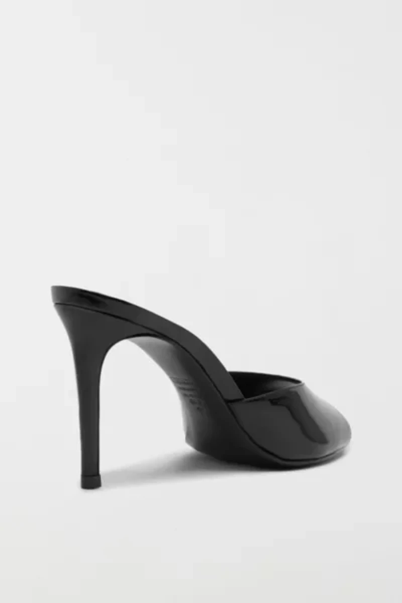 Schutz Cloe Patent Leather Mule Heel