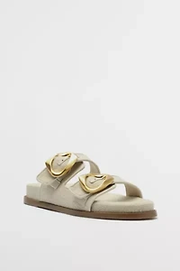 Schutz Olga Sporty Buckle Sandal