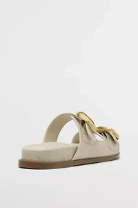 Schutz Olga Sporty Buckle Sandal