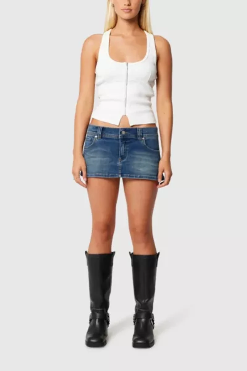 Abrand 00 Super Low Mini Skirt