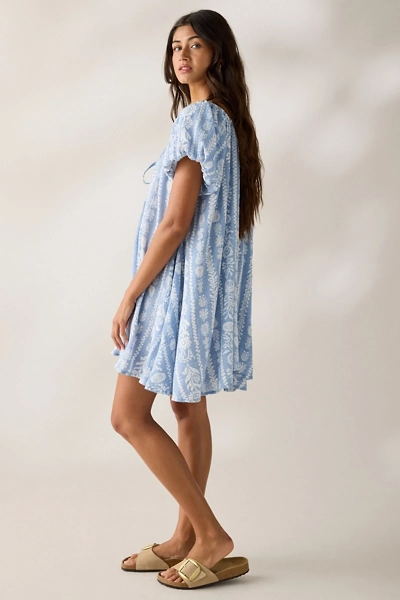 Out From Under Amara Cotton-Blend Slip Mini Dress