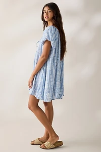 Out From Under Amara Cotton-Blend Slip Mini Dress