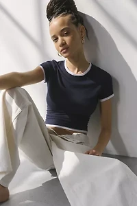 BDG Bodhi Twofer Layered Baby Tee