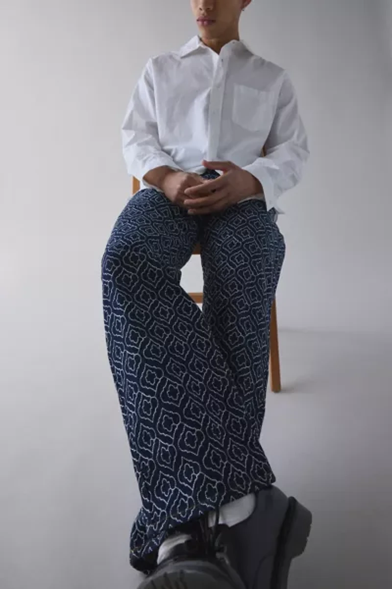 BDG Sashiko Embroidered Baggy Skate Fit Jean