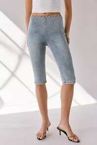 by.DYLN Davina Denim Capri Pant