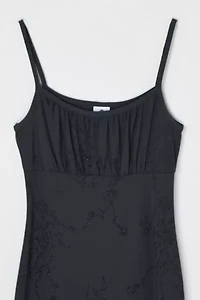 Vintage Y2k Glittered Maxi Dress