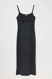 Vintage Y2k Glittered Maxi Dress