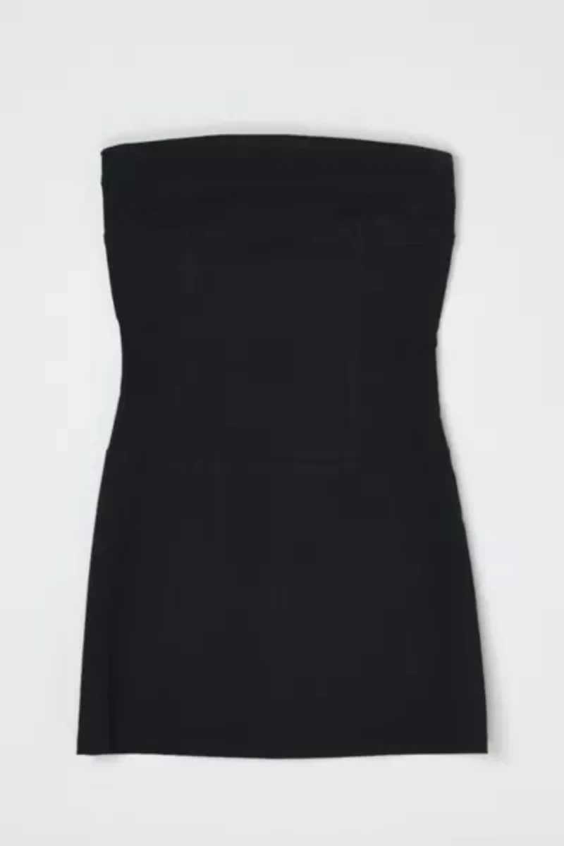 Vintage Y2k Strapless Fitted Mini Dress