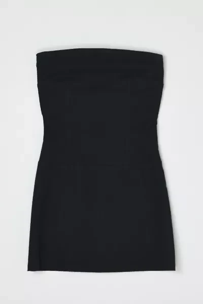 Vintage Y2k Strapless Fitted Mini Dress