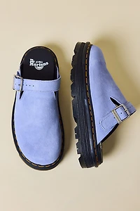 Dr. Martens Women's Zebzag Suede Slingback Platform Mule
