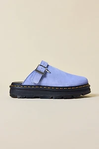 Dr. Martens Women's Zebzag Suede Slingback Platform Mule
