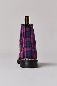 Dr. Martens Women's 1460 Pink Tartan Plaid Boot