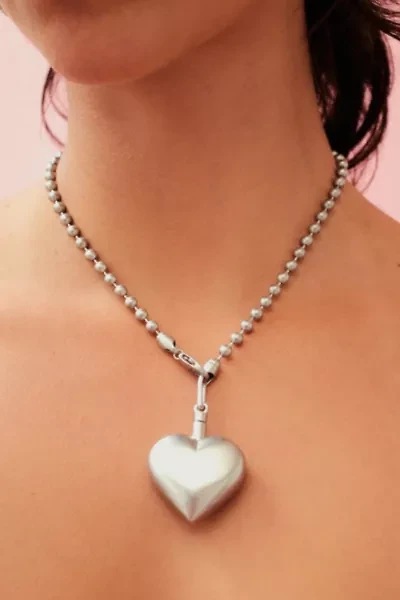 67Jewelry Heart Sterling Silver Necklace