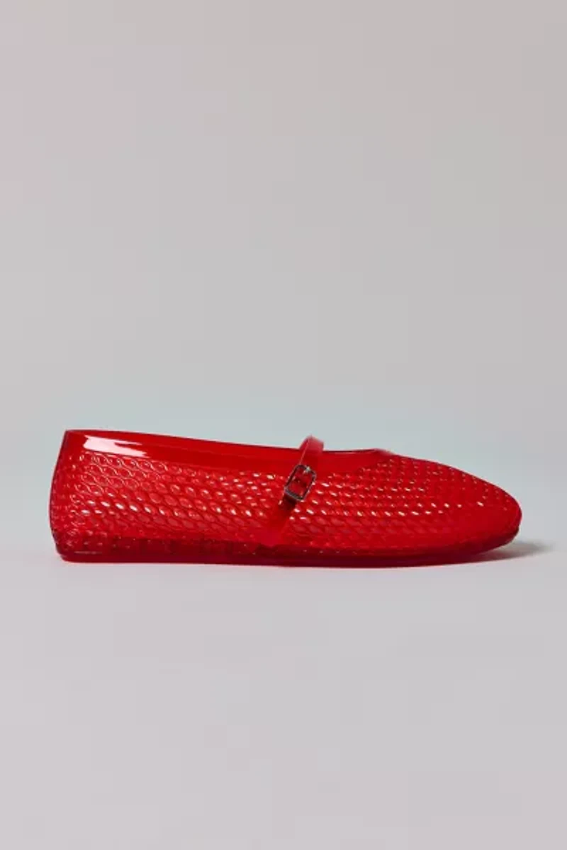 Intentionally Blank Classy Jelly Mary Jane Flat