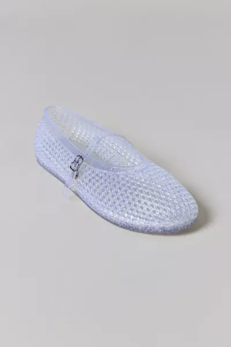 Intentionally Blank Classy Jelly Mary Jane Flat