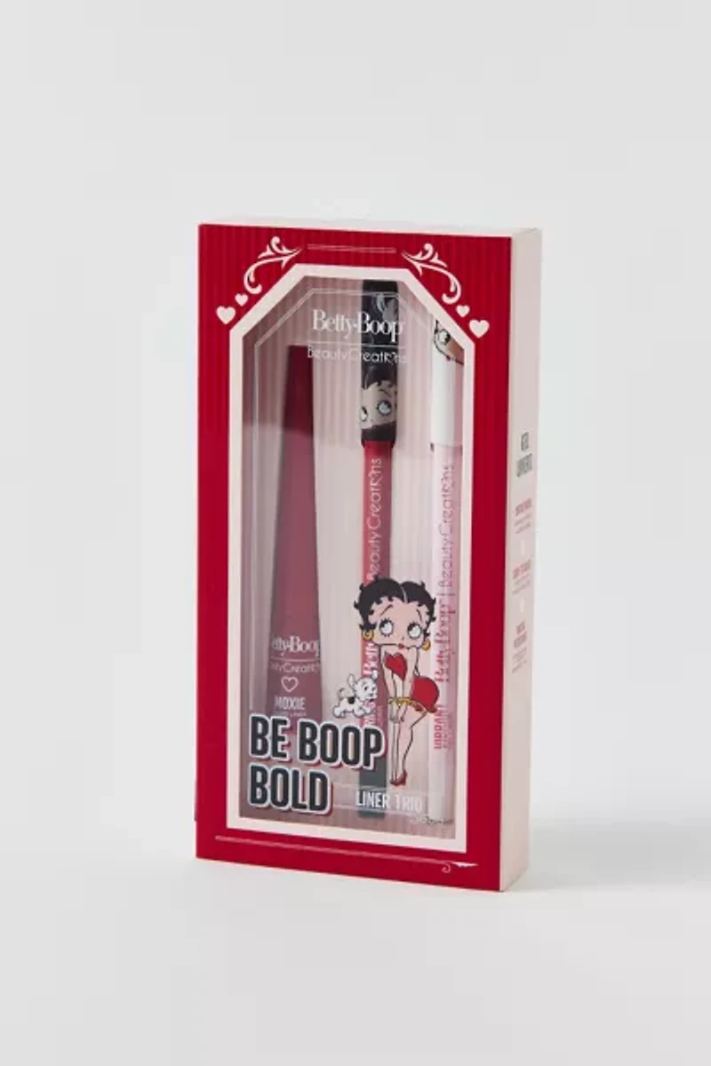 Beauty Creations X Betty Boop Be Boop Bold Liner Trio Eyeliner Set