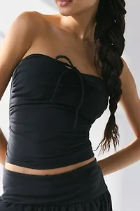 Out From Under Bec Convertible Tie Tube Top & Mini Skort Set